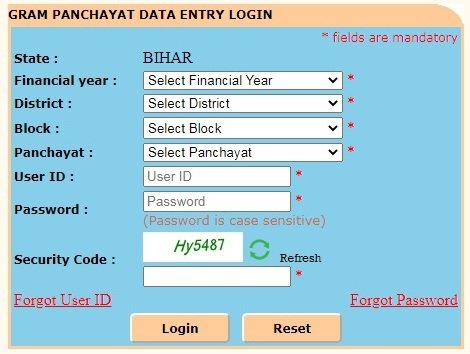 nrega.nic.in login